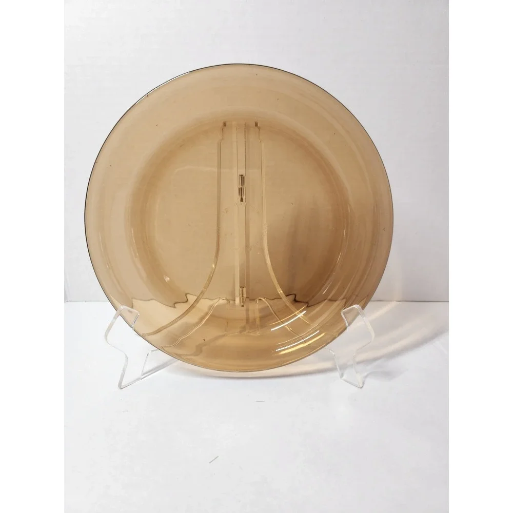 Lot Of 2 Anchor Hocking 462 Pyrex 209  Amber Pie Plate  Vintage Corningware‎ 9in